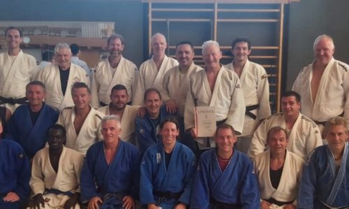 Erfolgreich abgeschlossener Judo Ü30 Lehrgang (20.8.23)